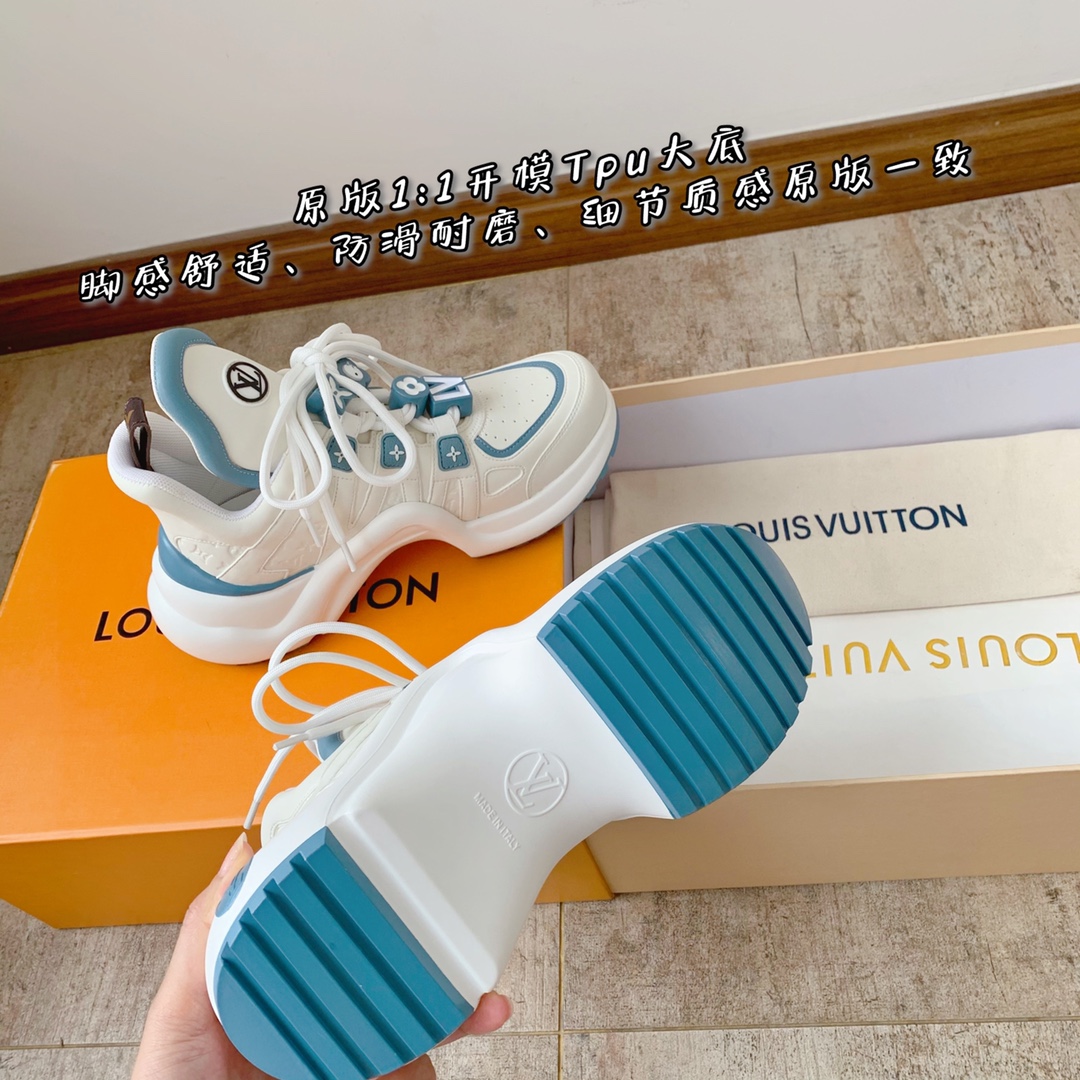 Bagsaaa L0vis Vvtt0n LV Archlight Sneaker Blue