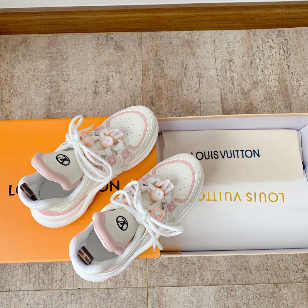 Bagsaaa L0vis Vvtt0n LV Archlight Sneaker Pink