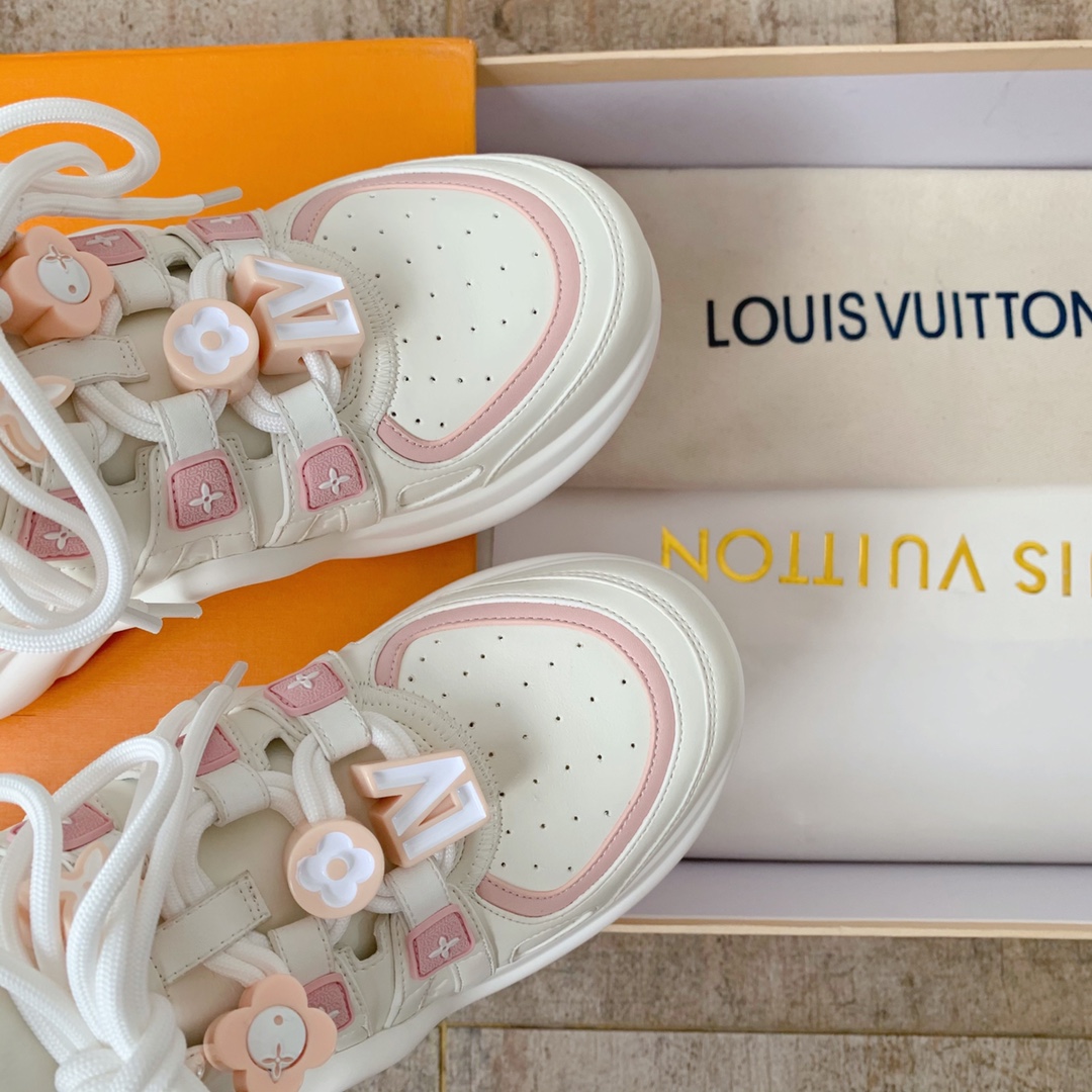 Bagsaaa L0vis Vvtt0n LV Archlight Sneaker Pink