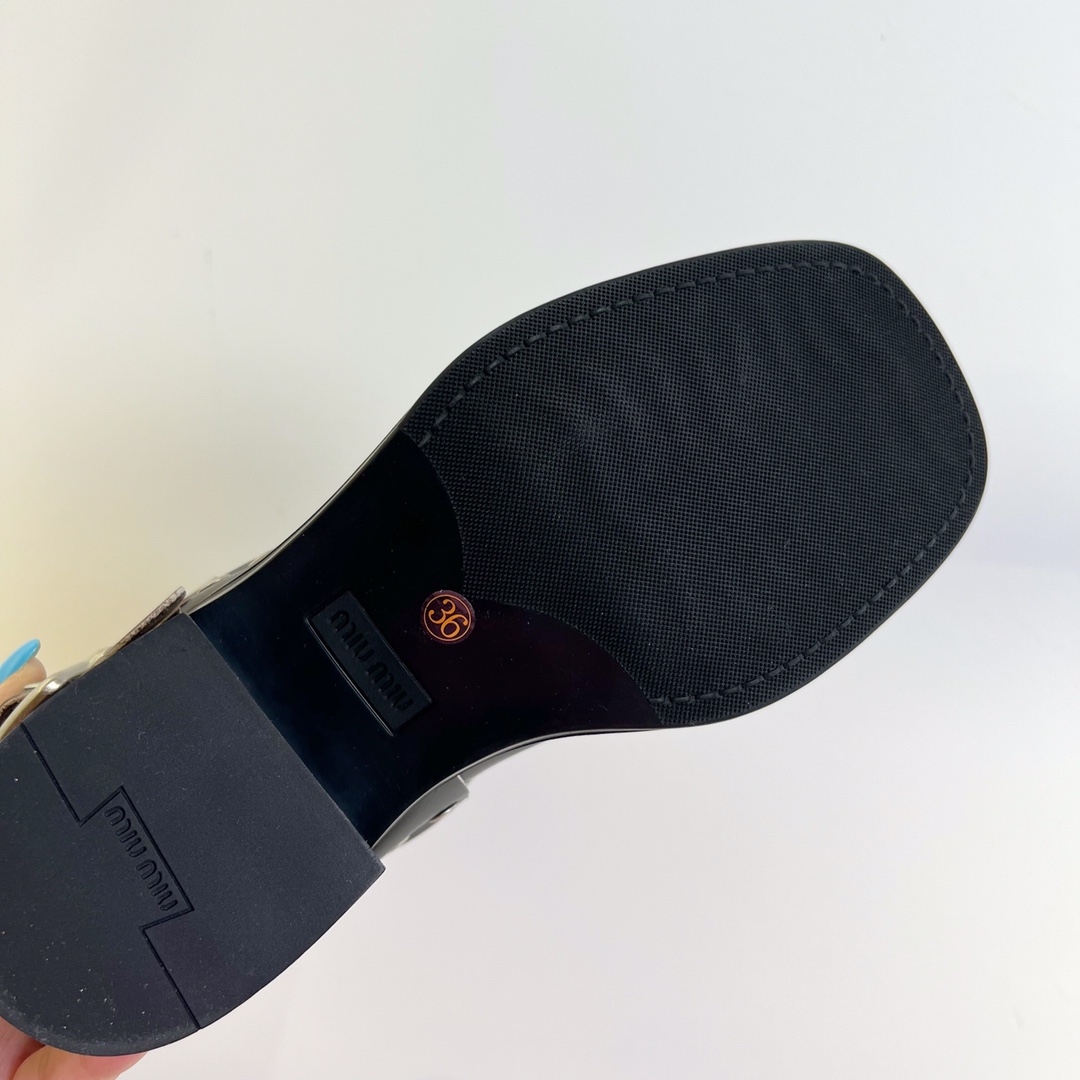 Bagsaaa M1um1u Leather boots black