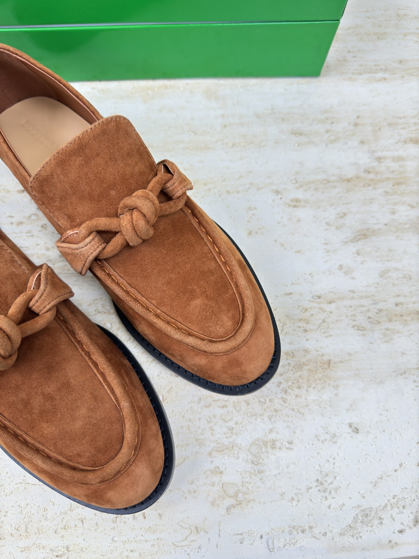 Bagsaaa B0tt*ga Ven*ta Astaire Loafer Brown