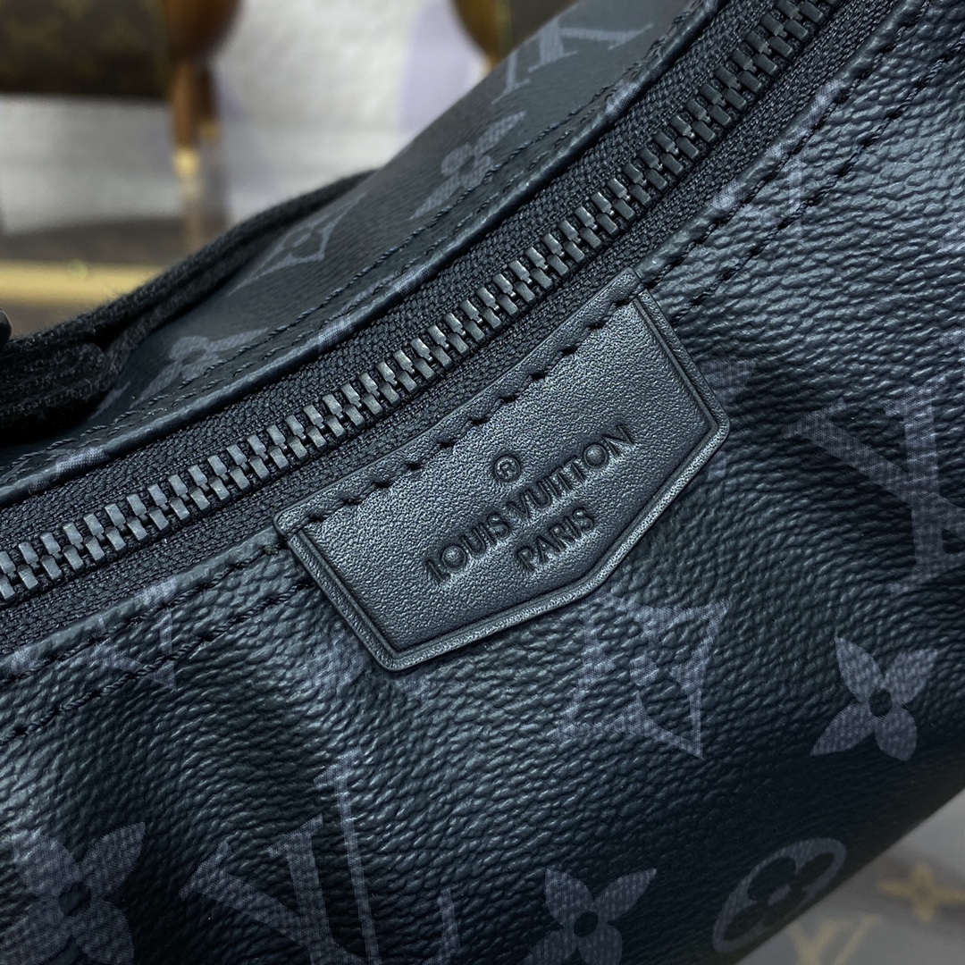 Bagsaaa L0vis Vvtt0n M47158 Hamac Bag PM Monogram Eclipse - 15 x 8 x 28.5 cm