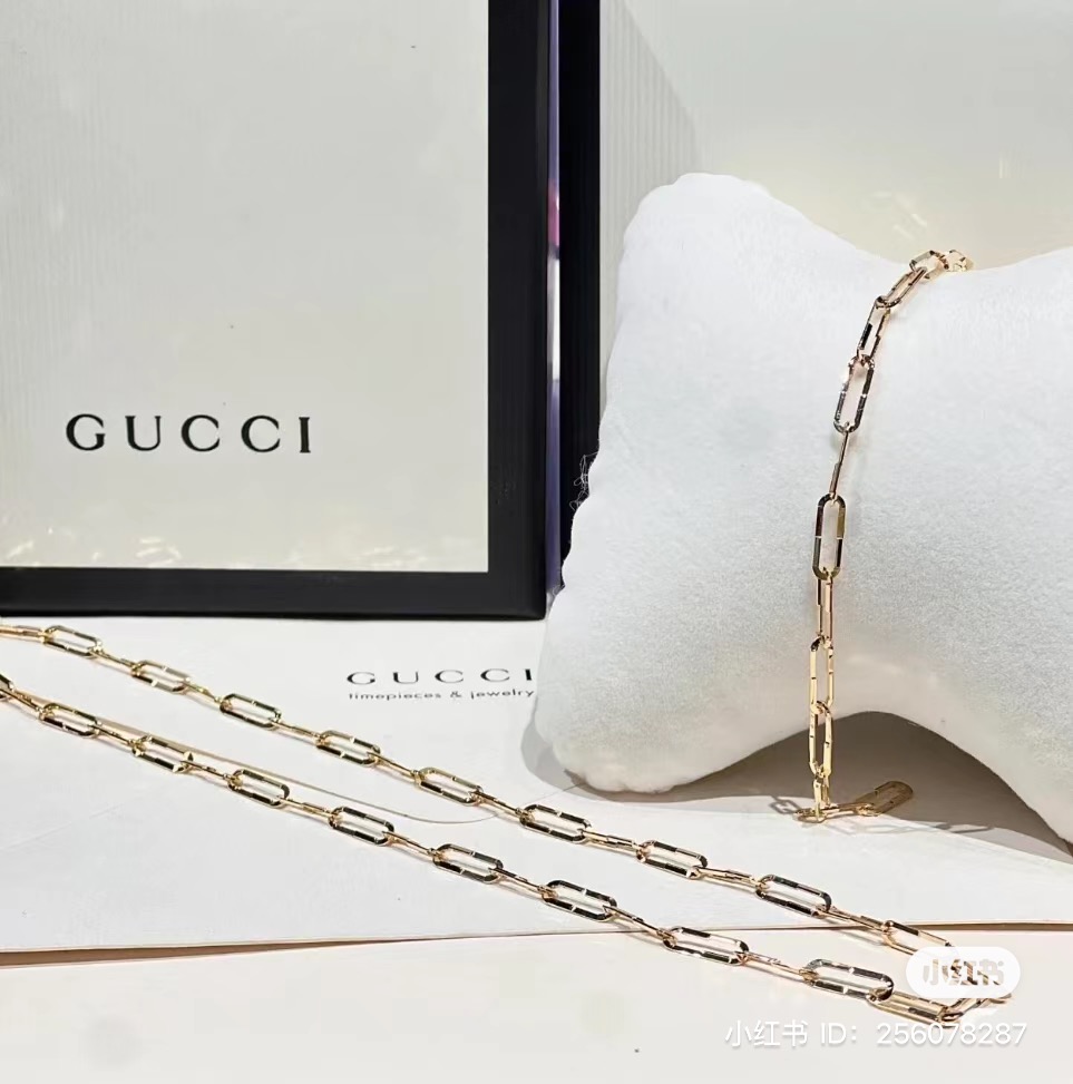 Bagsaaa Gvc*1 Paper Clip Necklace