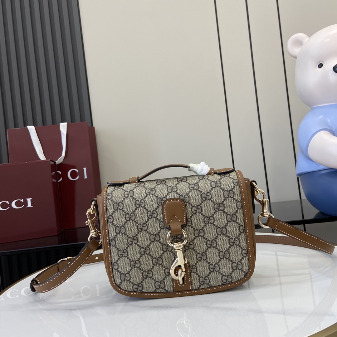 Bagsaaa Gvc*1 GG Emblem mini shoulder bag 815211 - 20 x 14 x 8 cm