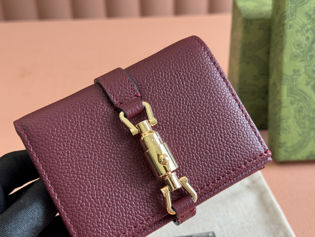 Bagsaaa Gvc*1 Jackie 1961 card case wallet 645536 red