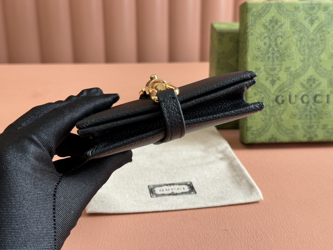 Bagsaaa Gvc*1 Jackie 1961 card case wallet 645536 black