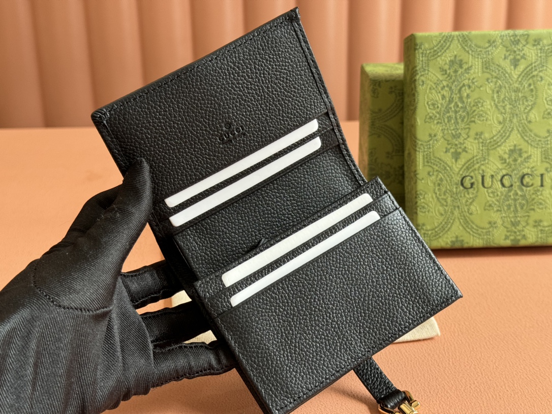 Bagsaaa Gvc*1 Jackie 1961 card case wallet 645536 black