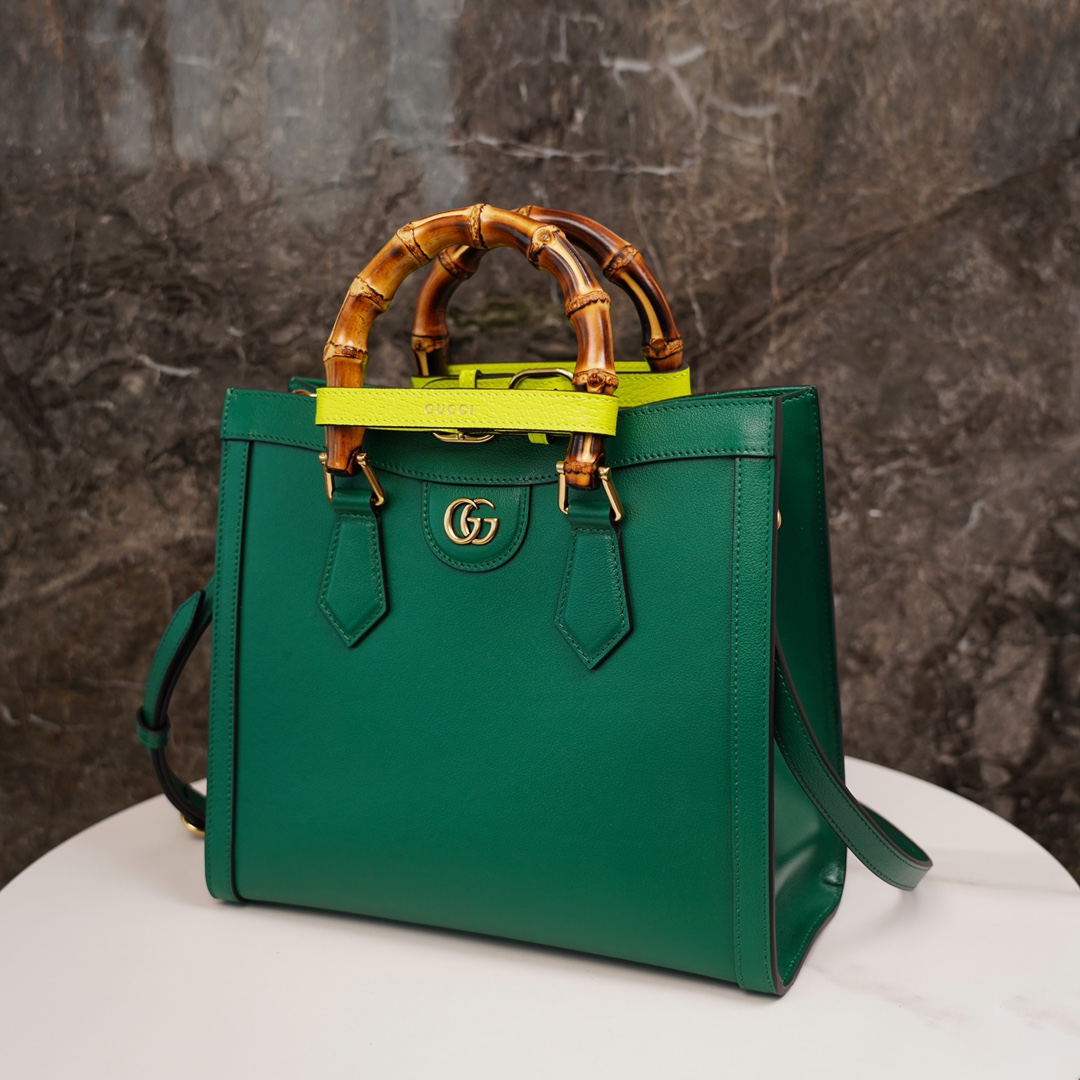 Bagsaaa Gvc*1 Diana small tote bag green - 27x24x11cm