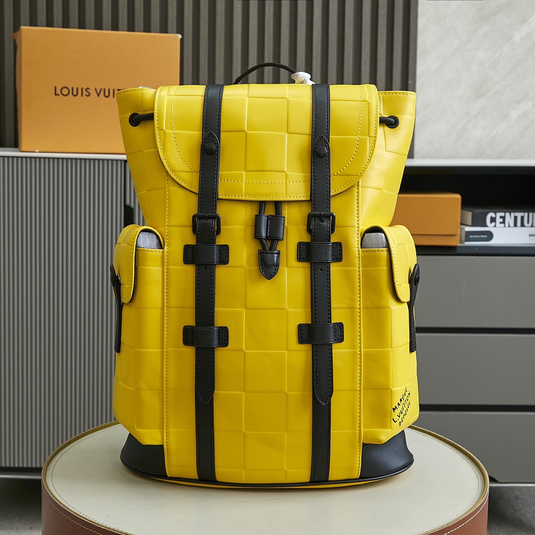 Bagsaaa L0vis Vvtt0n M25016 Christopher MM Yellow - 44 x 12.5 x 38 cm