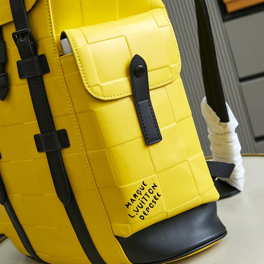 Bagsaaa L0vis Vvtt0n M25016 Christopher MM Yellow - 44 x 12.5 x 38 cm