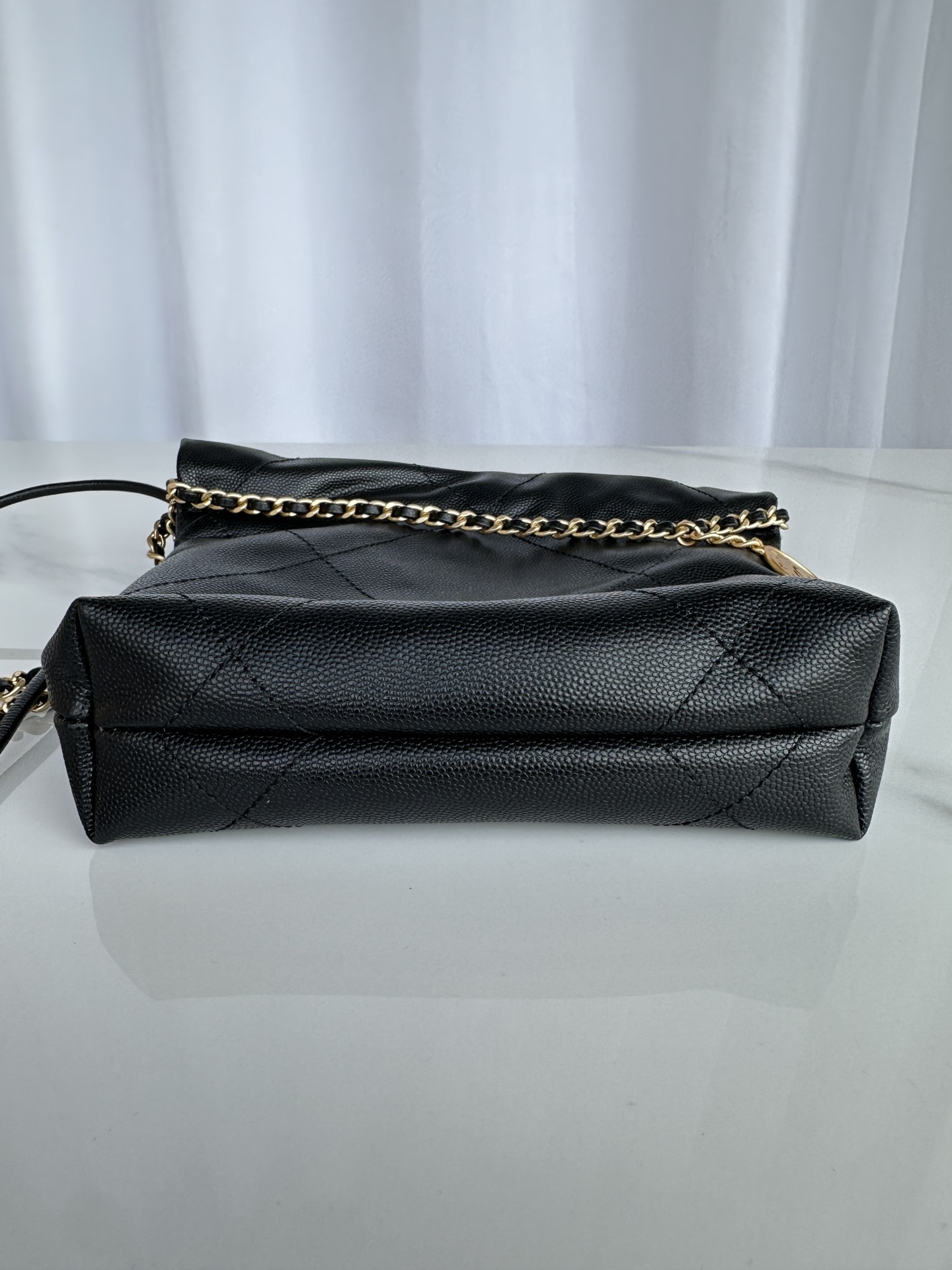 Bagsaaa Ch**el 22 Mini Handbag Black AS3980 - 20×19×6 Cm