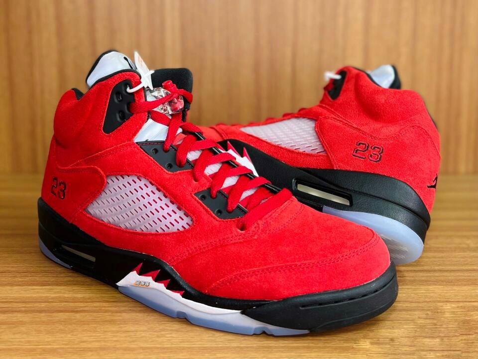 Bagsaaa Nike Jordan 5 Retro Raging Bull Red (2021)