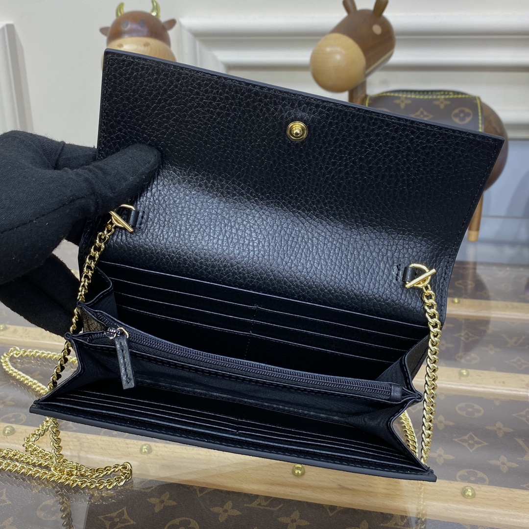Bagsaaa Gvc*1 GG Marmont bi-color chain wallet 546585 - 19 cm