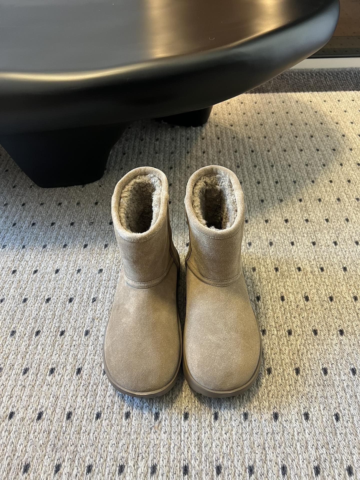 Bagsaaa B0tt*ga Ven*ta Snap Ankle Boot Beige