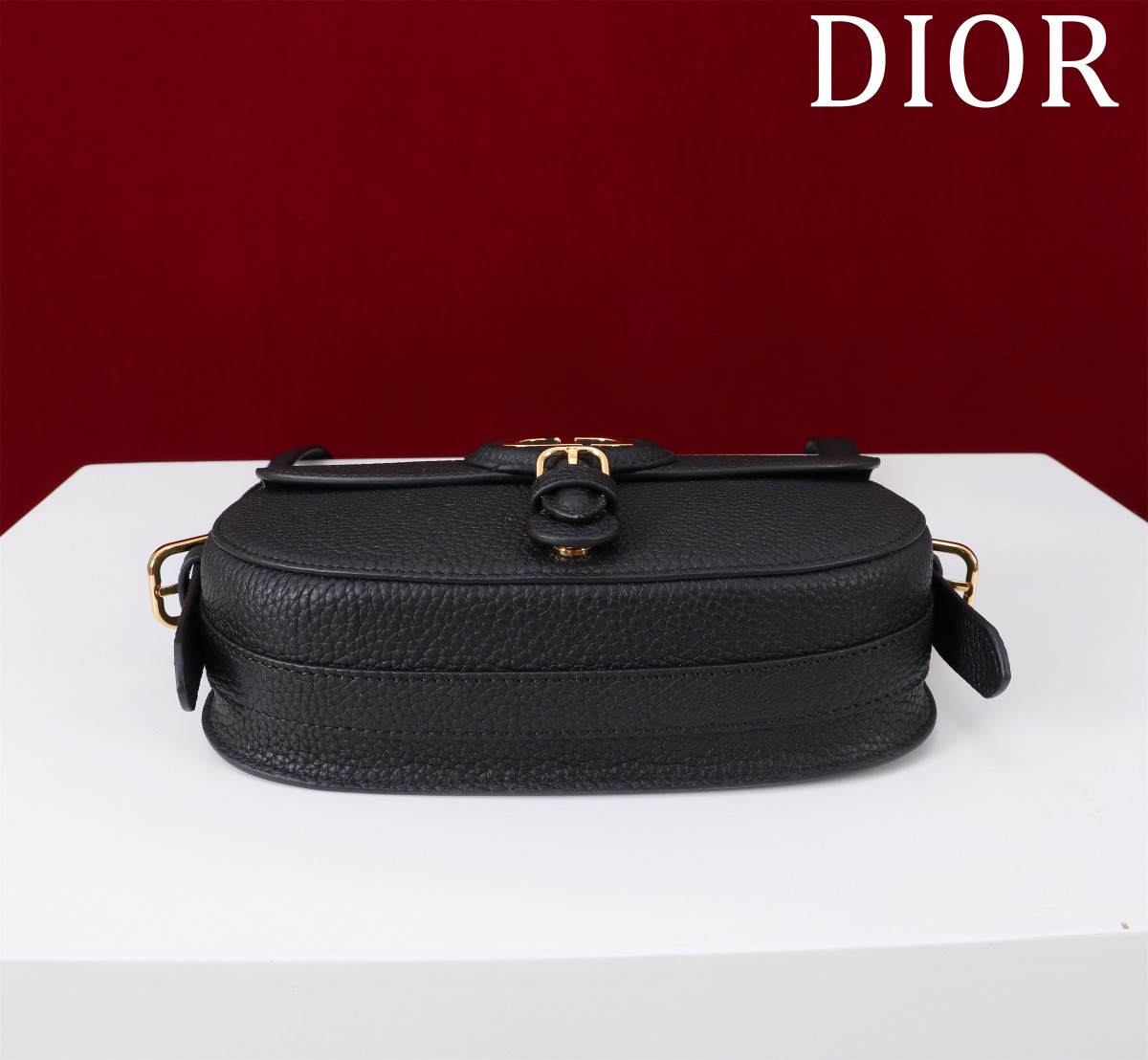Bagsaaa D10r Bobby East-West Bag Black Grained Calfskin - 21 x 12 x 5.1 cm