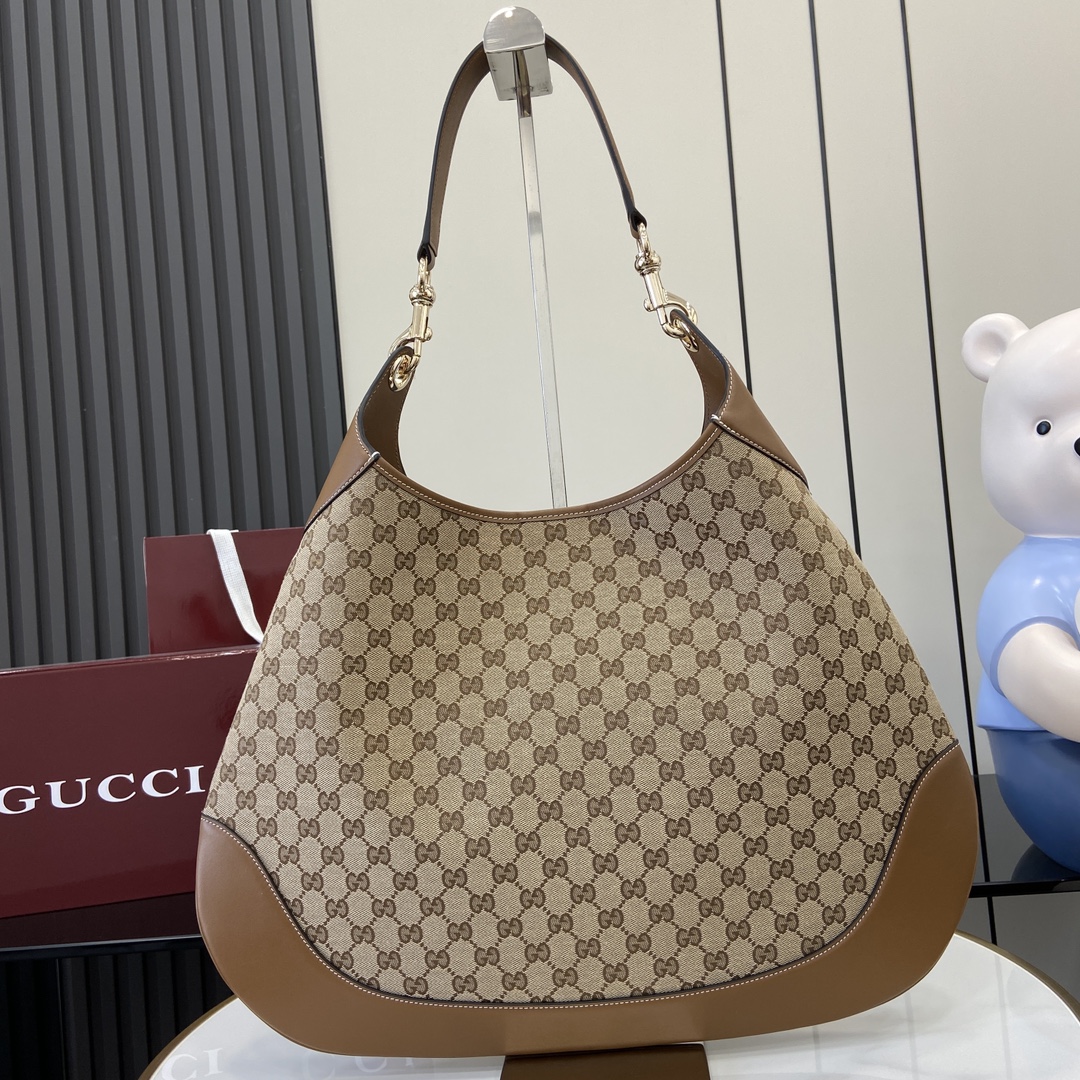Bagsaaa Gvc*1 B large shoulder bag 815924 Beige and brown - 49 x 46 x 4cm