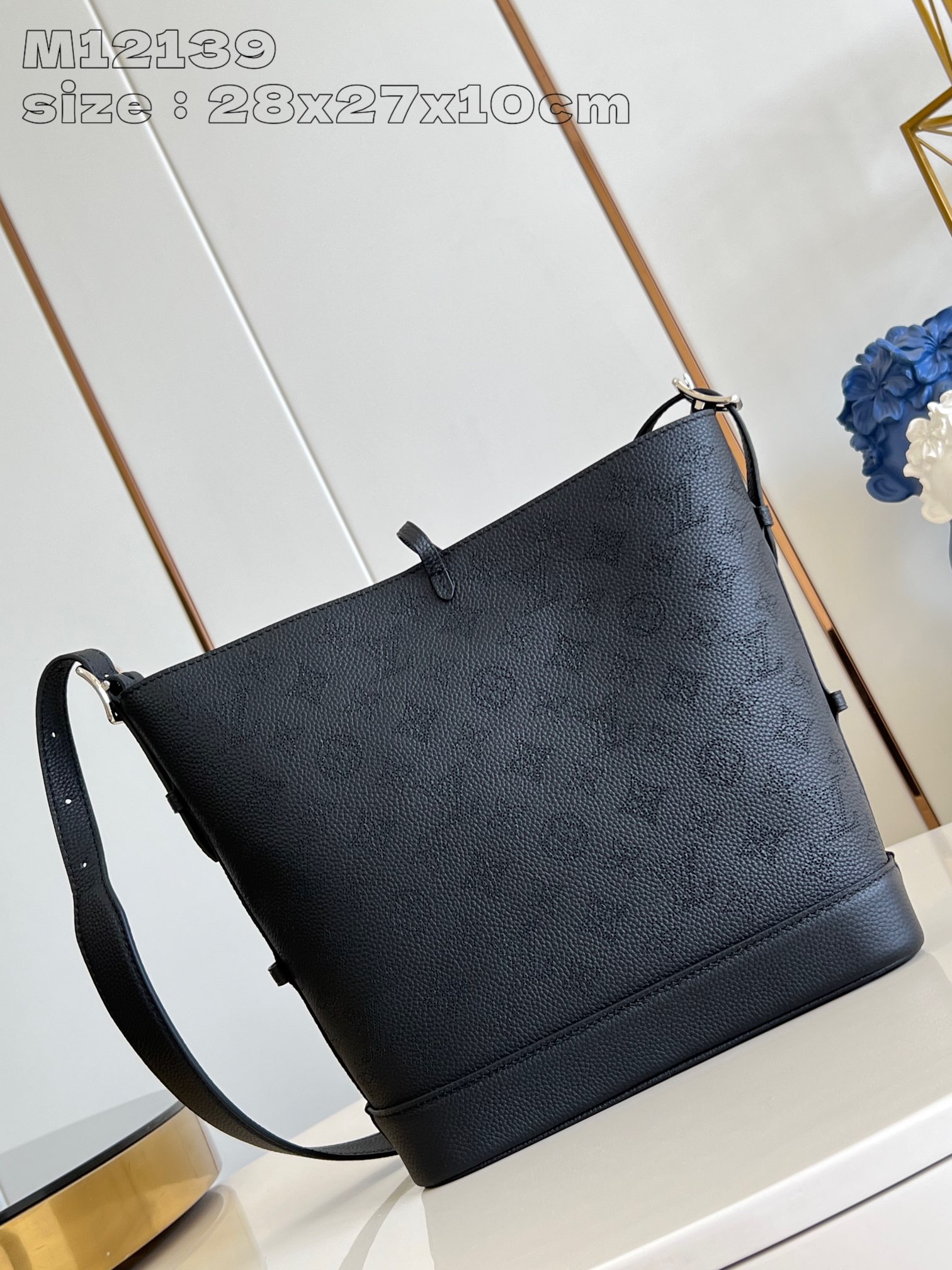 Bagsaaa L0vis Vvtt0n M12139 Flore Black - 27 x 10 x 28 cm