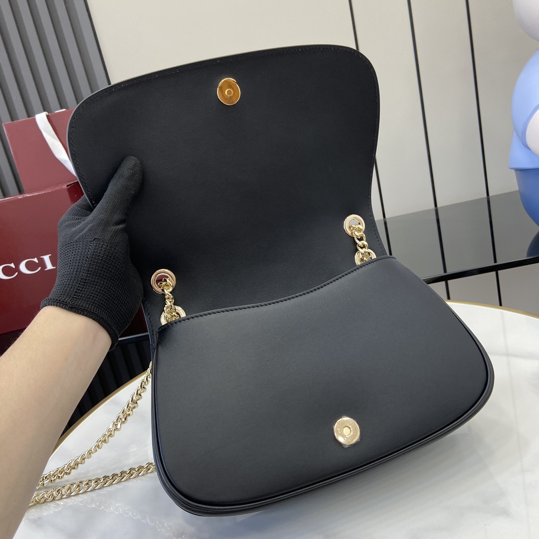 Bagsaaa Gvc*1 Blondie small shoulder bag 815715 black - 26.5x16x8 cm
