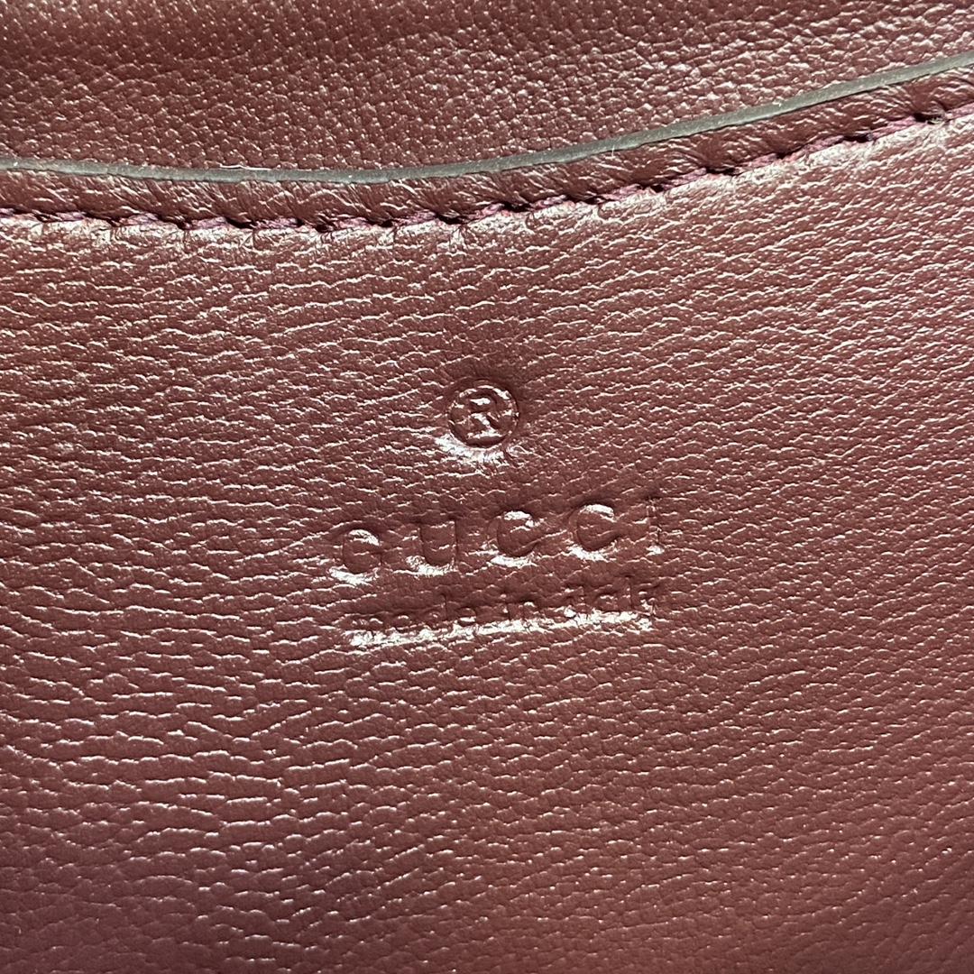 Bagsaaa Gvc*1 GG Milano Mini Top Handle Bag 806017 Red - 21 x 12.5 x 4.5cm