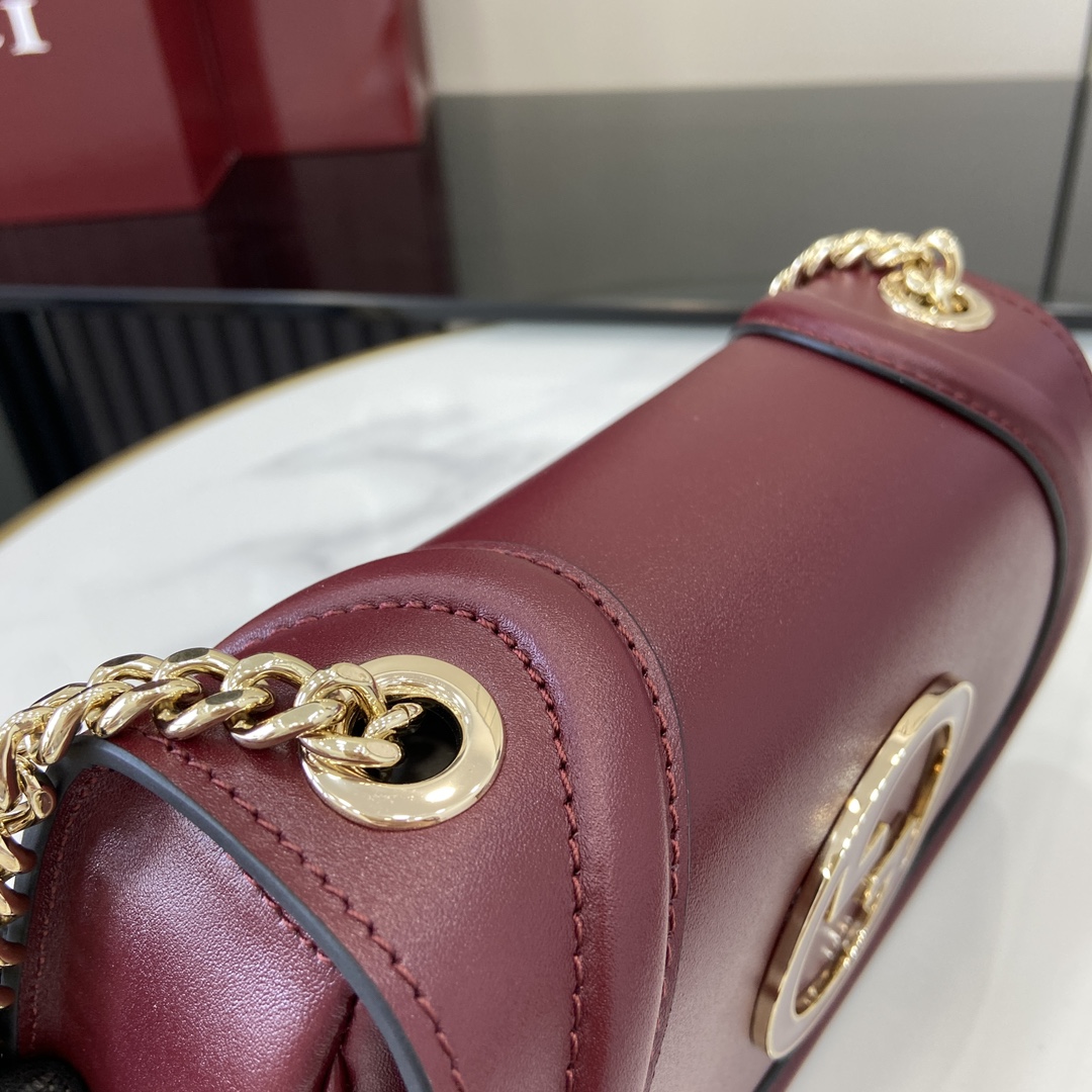Bagsaaa Gvc*1 Blondie mini shoulder bag 815711 red - 21.5 x 11 x 8 cm