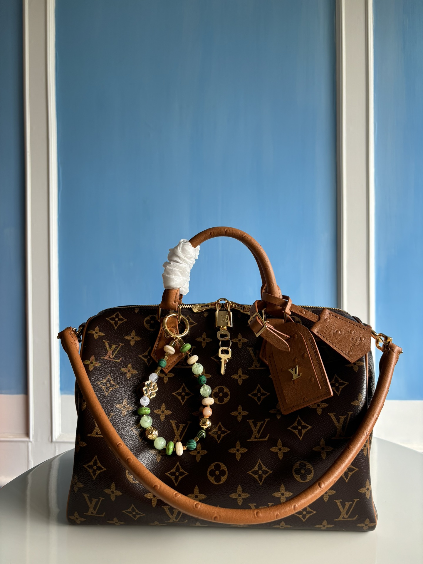 Bagsaaa L0vis Vvtt0n N87212 Speedy Soft 30 Boho - 21 x 17 x 30 cm