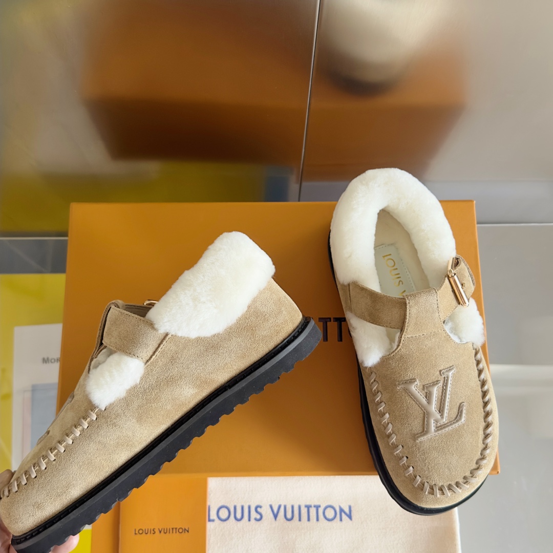 Bagsaaa L0vis Vvtt0n Colorado Comfort Mary Jane Beige