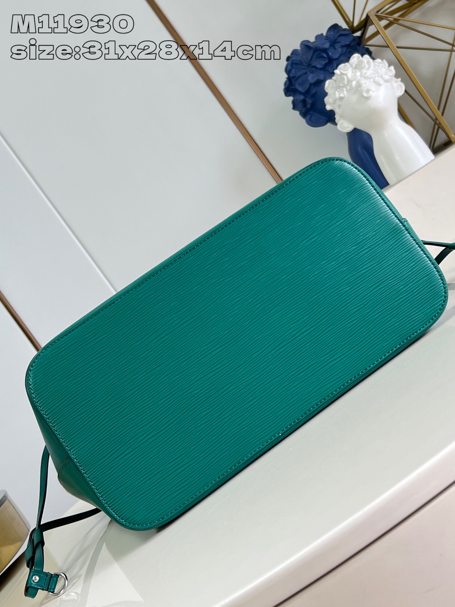 Bagsaaa L0vis Vvtt0n M12195 Neverfull MM Green Epi - 31 x 28 x 14 cm