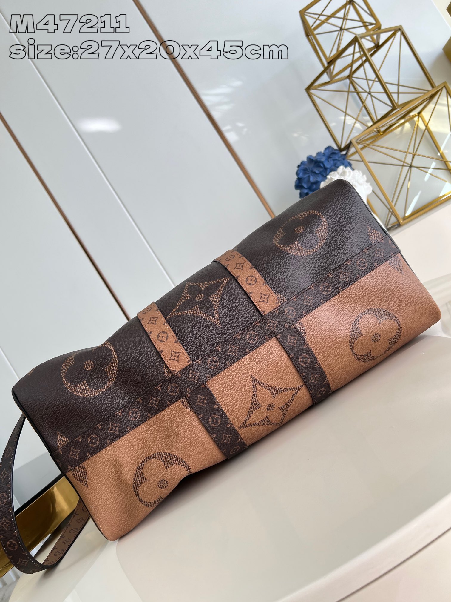 Bagsaaa L0vis Vvtt0n M47211 Keepall Bandoulière 45 Monogram - 27 x 20 x 45 cm
