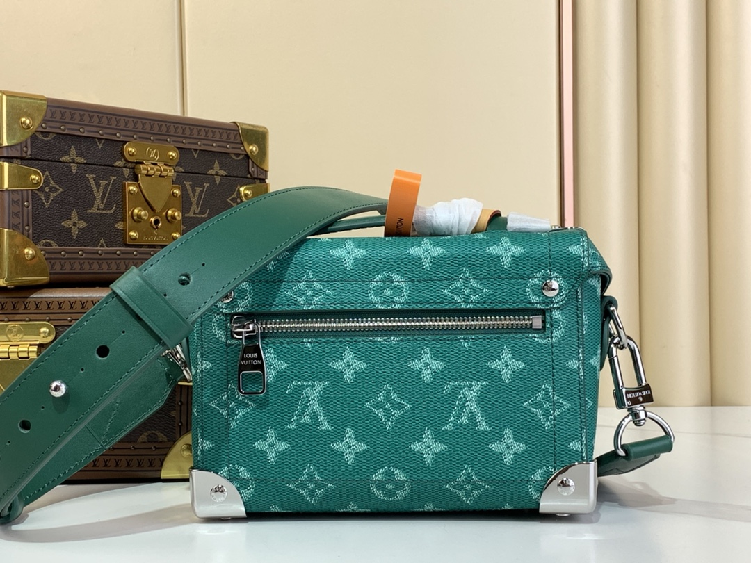 Bagsaaa L0vis Vvtt0n M12686 Soul Trunk Green - 19 x 15 x 7 cm