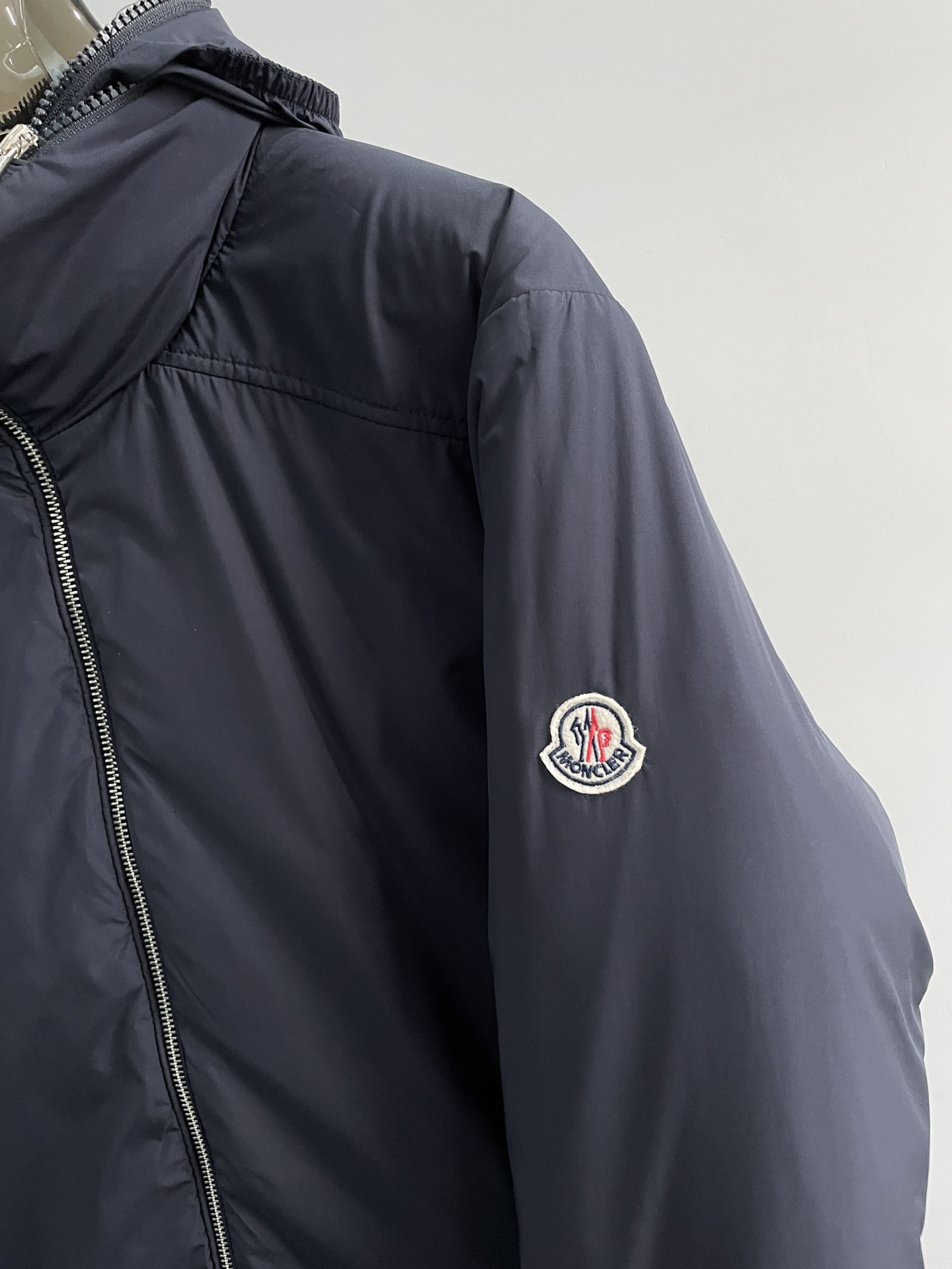 Bagsaaa Moncler Peclet Reversible Short Down Jacket Brown & Blue