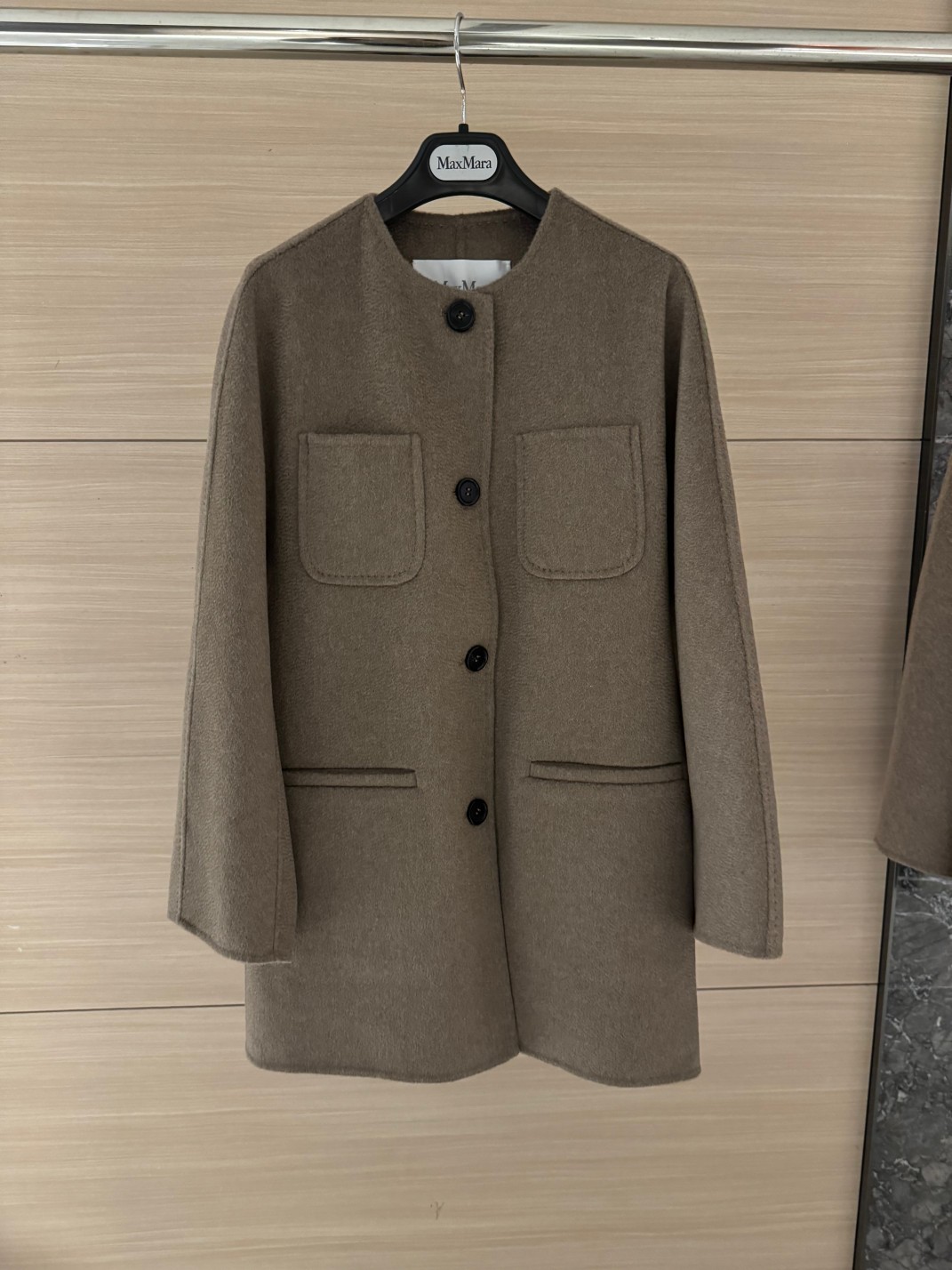 Bagsaaa Max Mara Single-breasted cashmere jacket