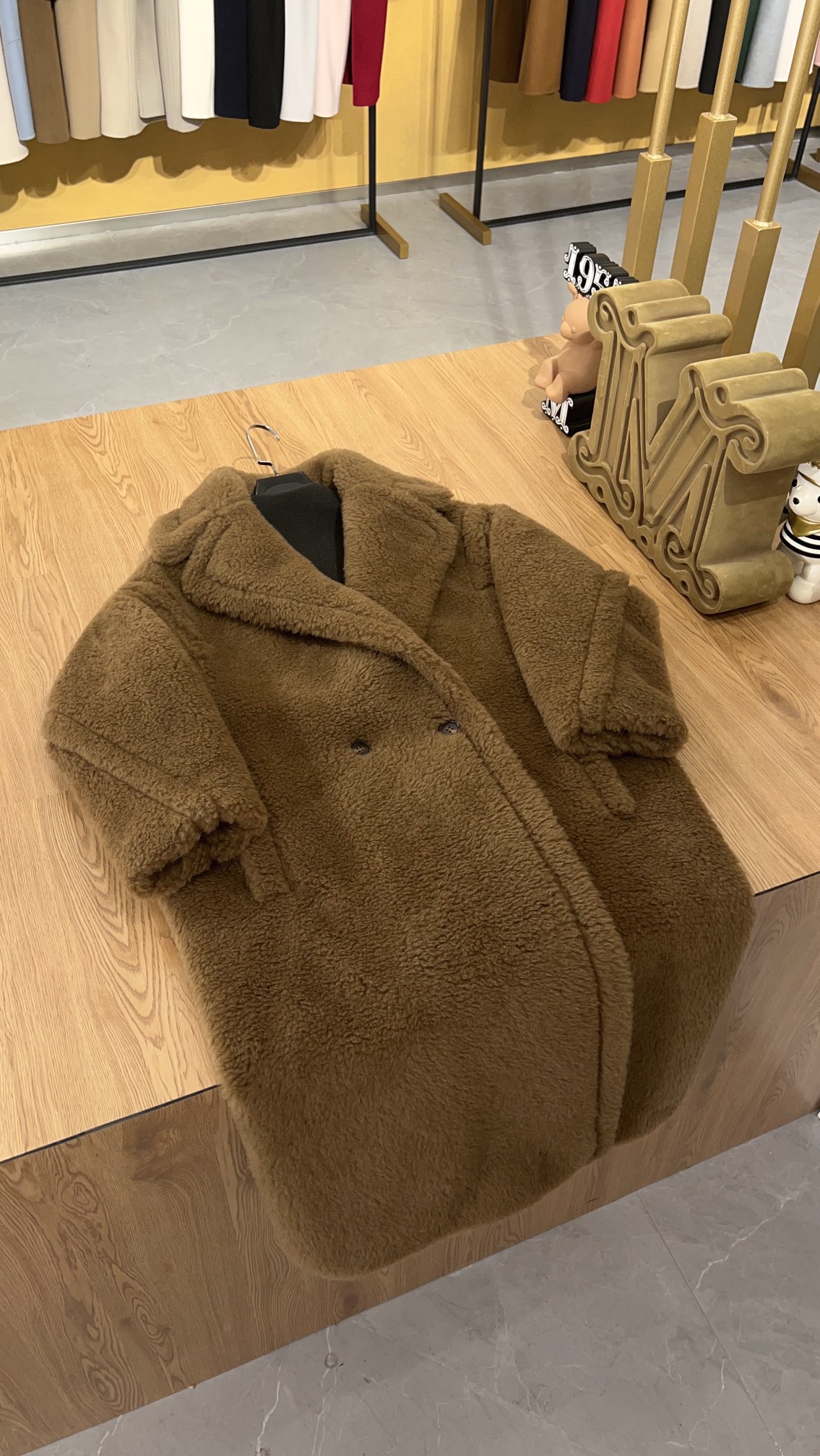 Bagsaaa Max Mara Teddy Bear Icon Coat