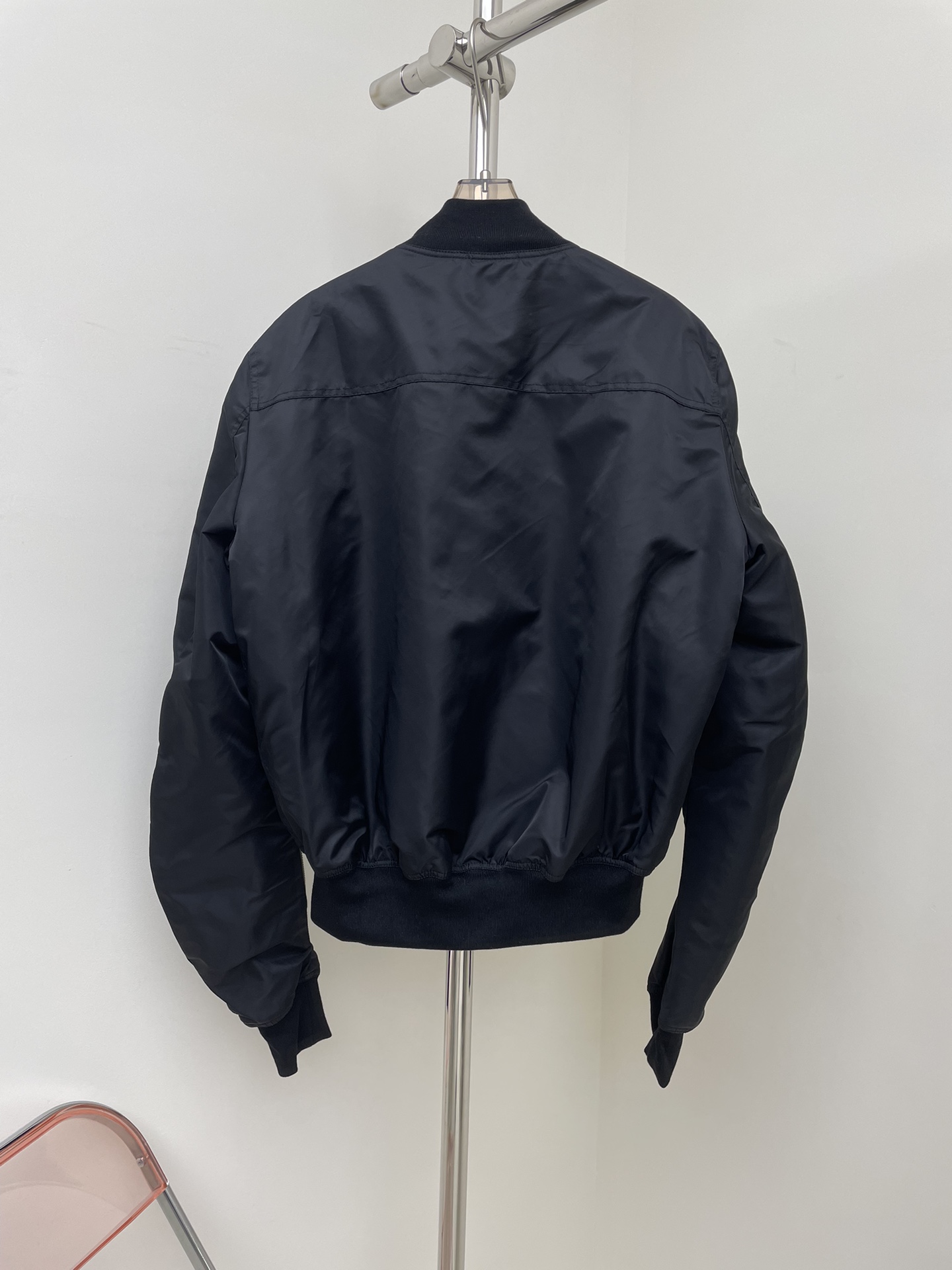 Bagsaaa Rick Owens Bauhaus Flight Jacket - Black