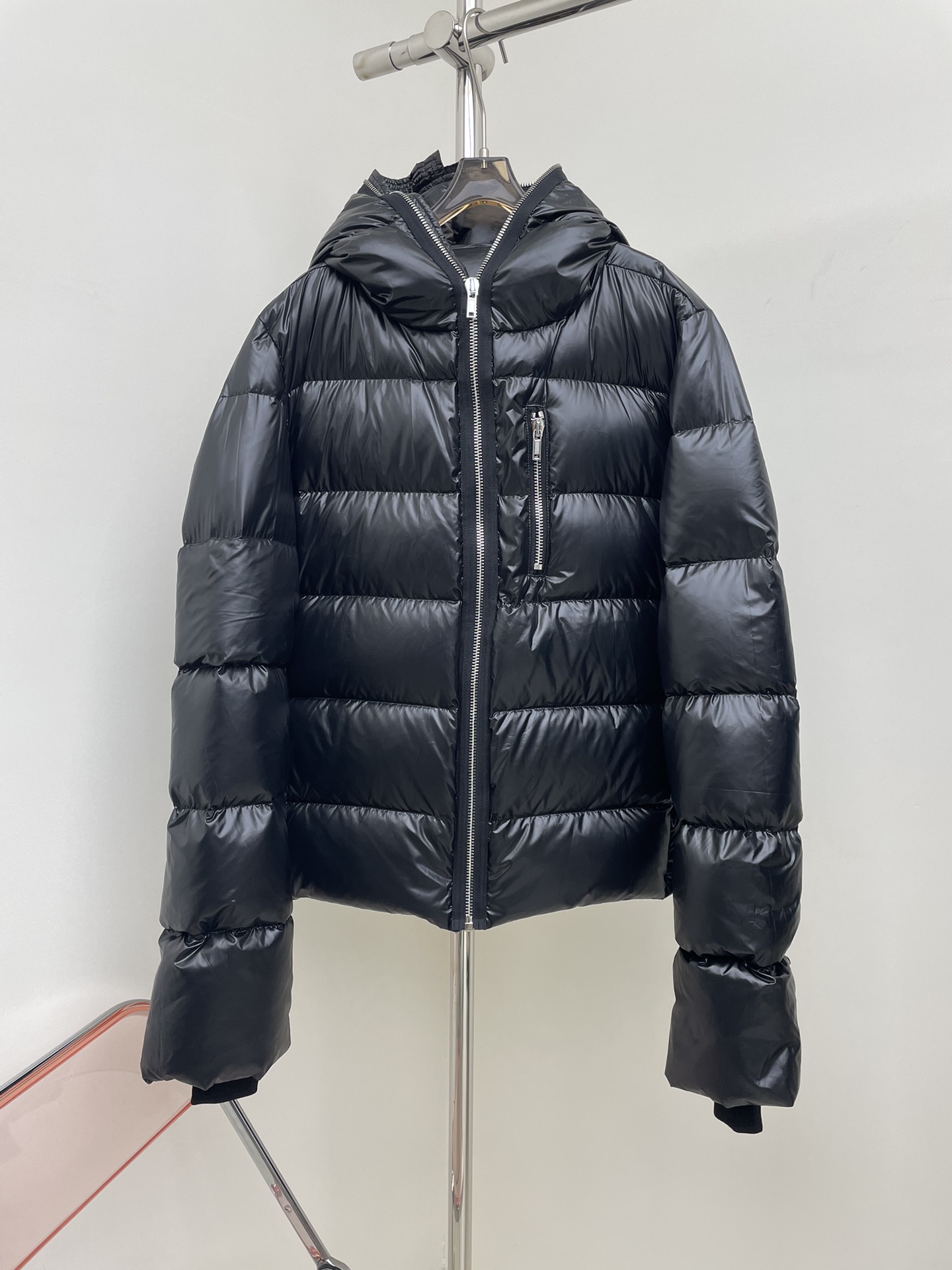 Bagsaaa Rick Owens 'Sealed' Down Jacket Black
