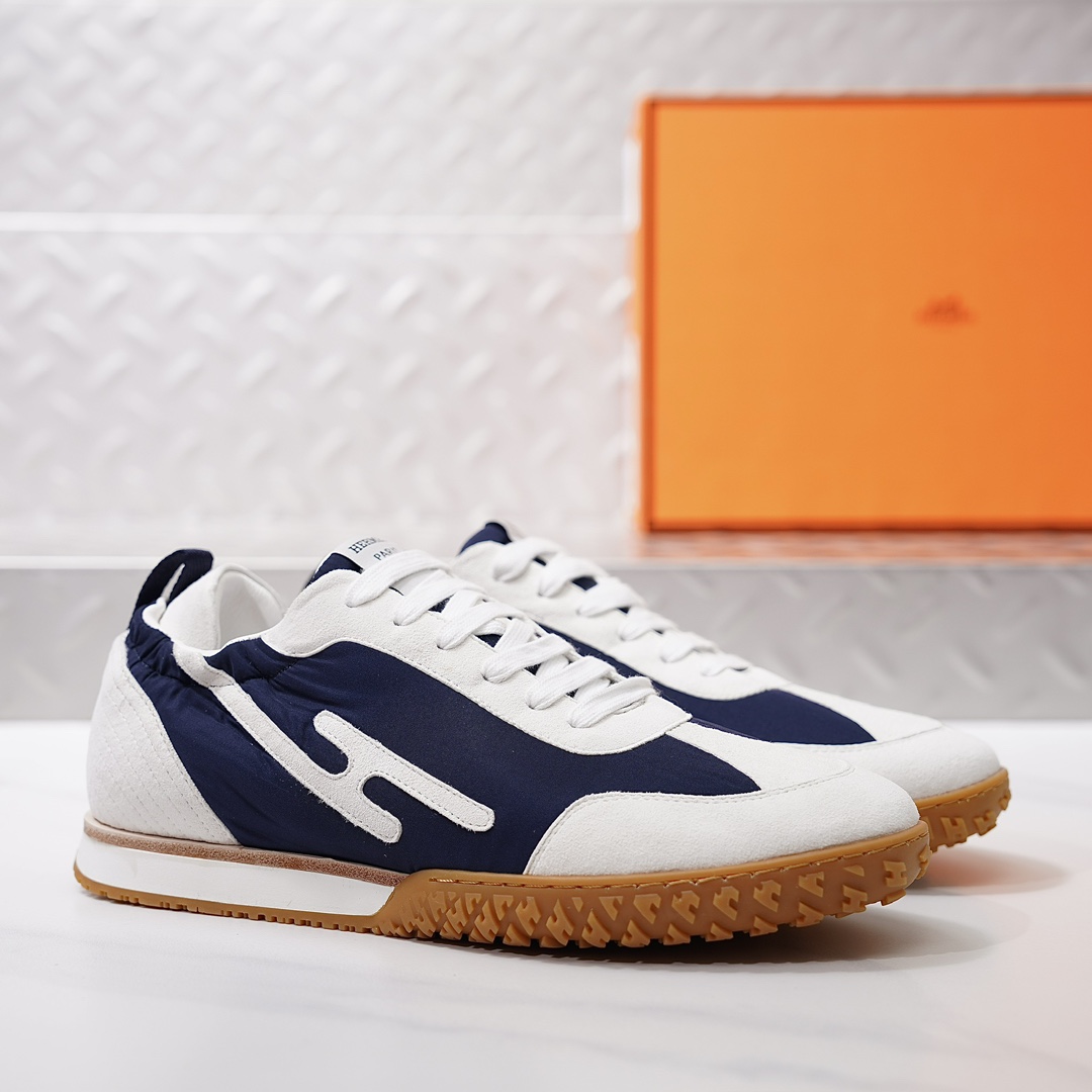 Bagsaaa H**me5 Jet sneaker white & blue