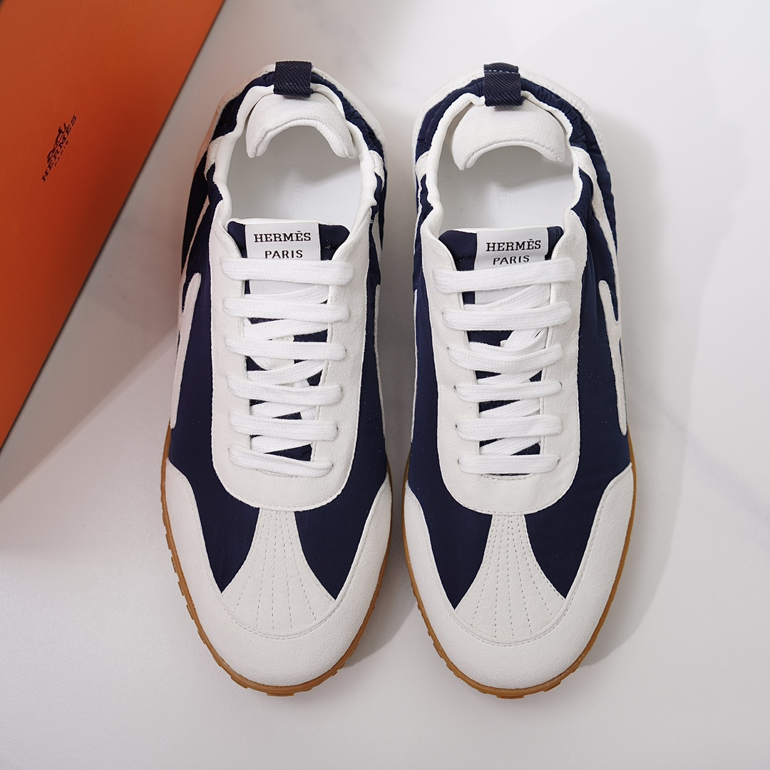 Bagsaaa H**me5 Jet sneaker white & blue