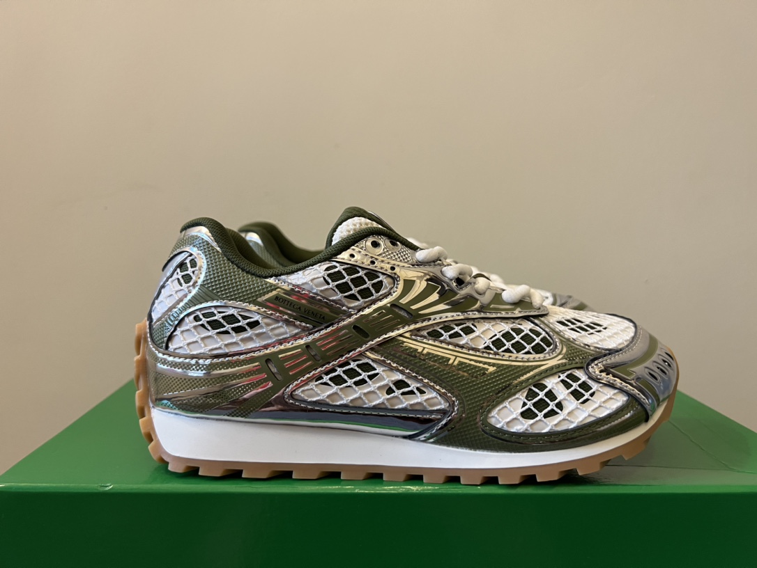 Bagsaaa B0tt*ga Ven*ta Orbit Sneaker Green/White