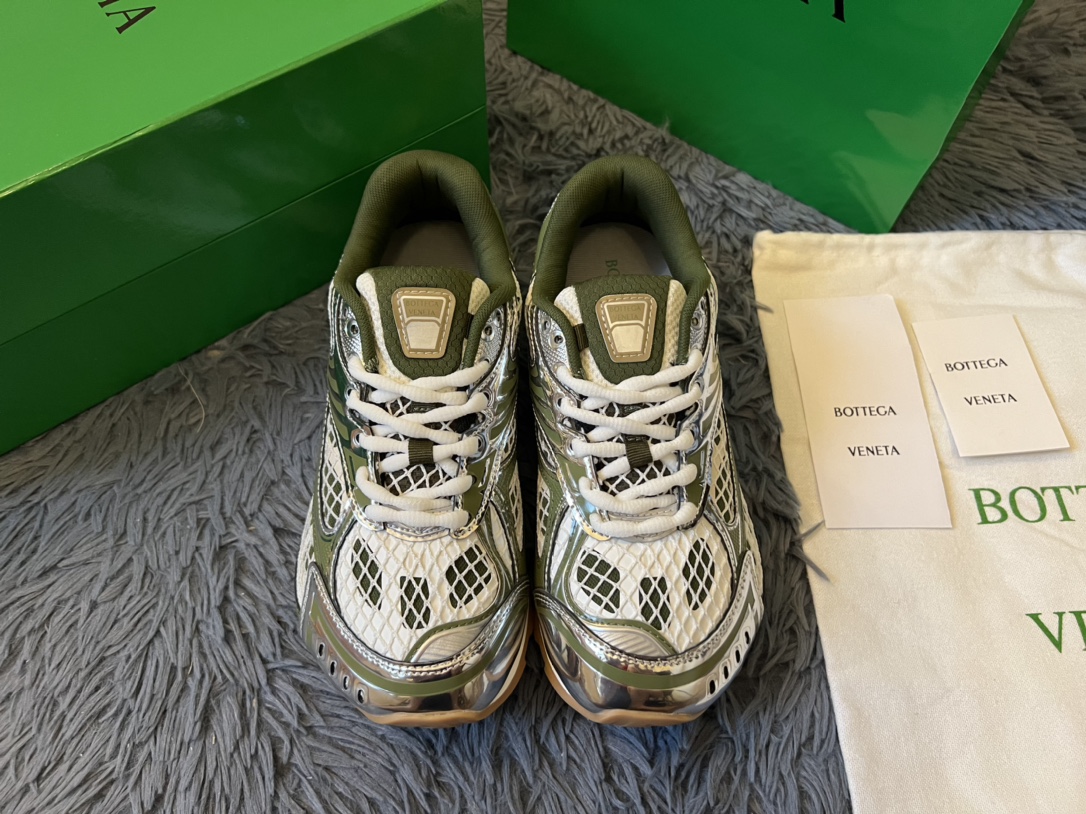 Bagsaaa B0tt*ga Ven*ta Orbit Sneaker Green/White