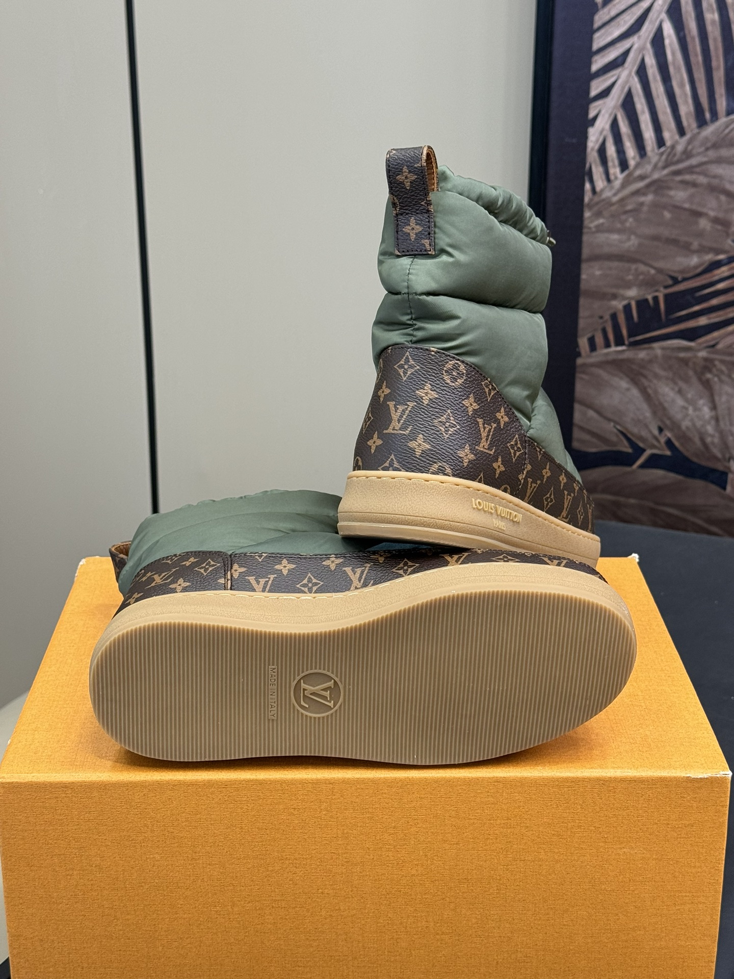 Bagsaaa LV Cloud Ankle Boot Kaki