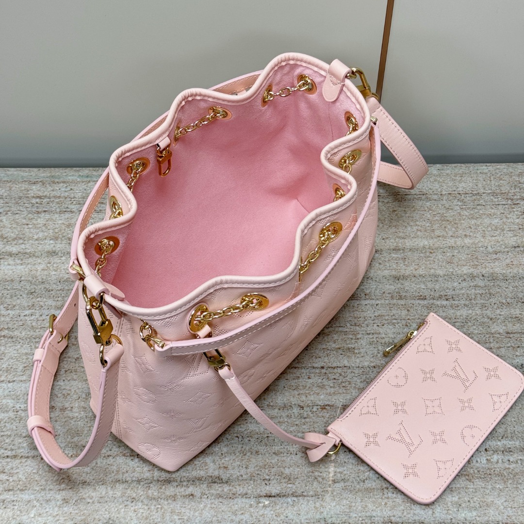 Bagsaaa L0vis Vvtt0n M11283 LV Bundle Bag Jasmine Rose - 28 x 20 x 11.5 cm