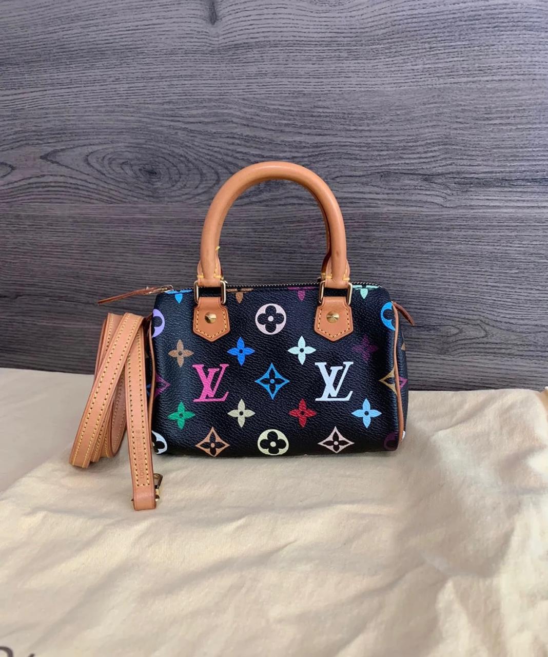 Bagsaaa L0vis Vvtt0n Mini Speedy Monogram Multicolor