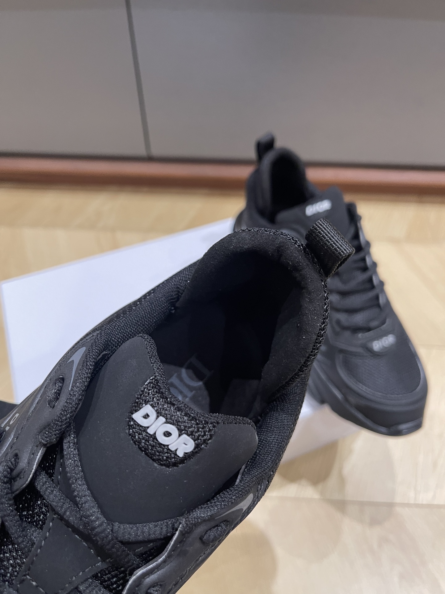 Bagsaaa D10r B44 Blade Sneaker Black Technical Mesh and Technical Fabric