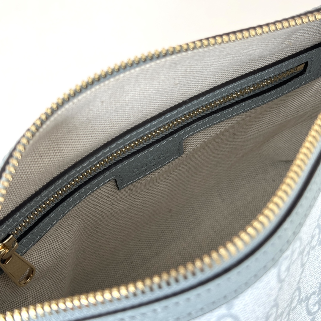 Bagsaaa Gvc*1 Ophidia S*per Mini Shoulder Bag 795170 light blue - 20x18.5x10cm