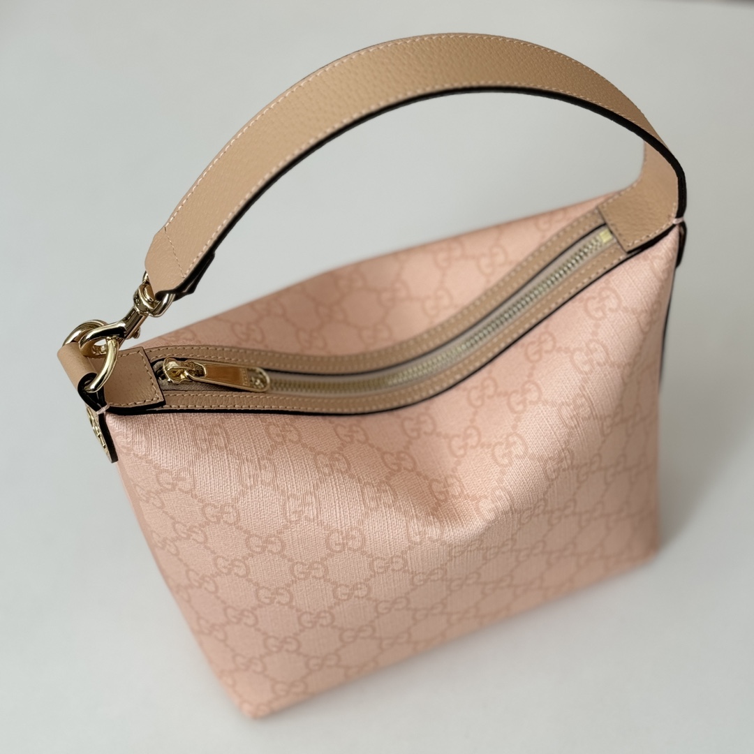 Bagsaaa Gvc*1 Ophidia S*per Mini Shoulder Bag 795170 light pink - 20x18.5x10cm