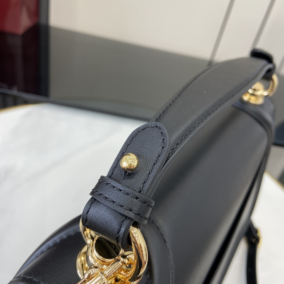 Bagsaaa Gvc*1 Blondie medium top handle bag ‎815716 black - 32 x 17 x 10cm