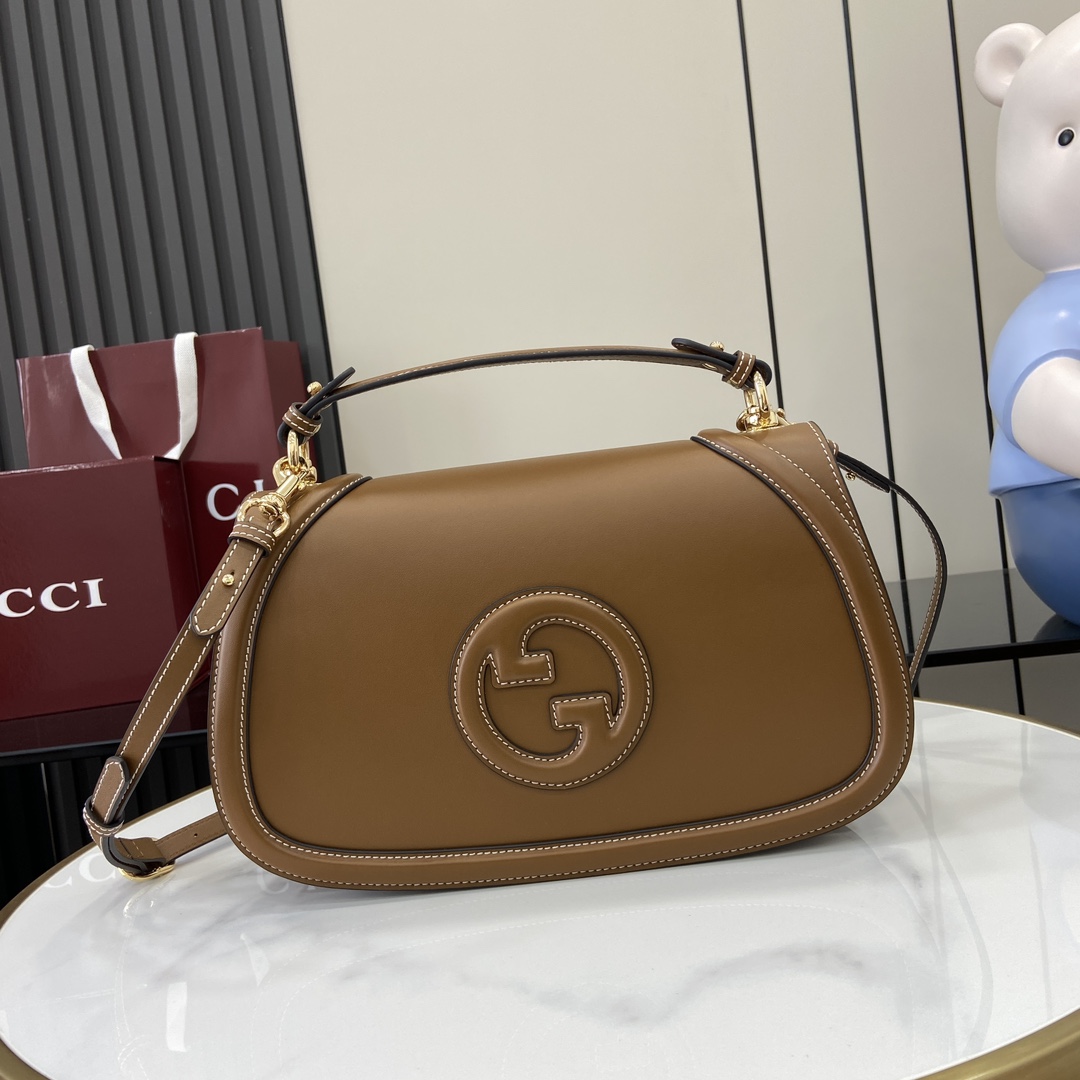 Bagsaaa Gvc*1 Blondie medium top handle bag ‎815716 brown - 32 x 17 x 10cm