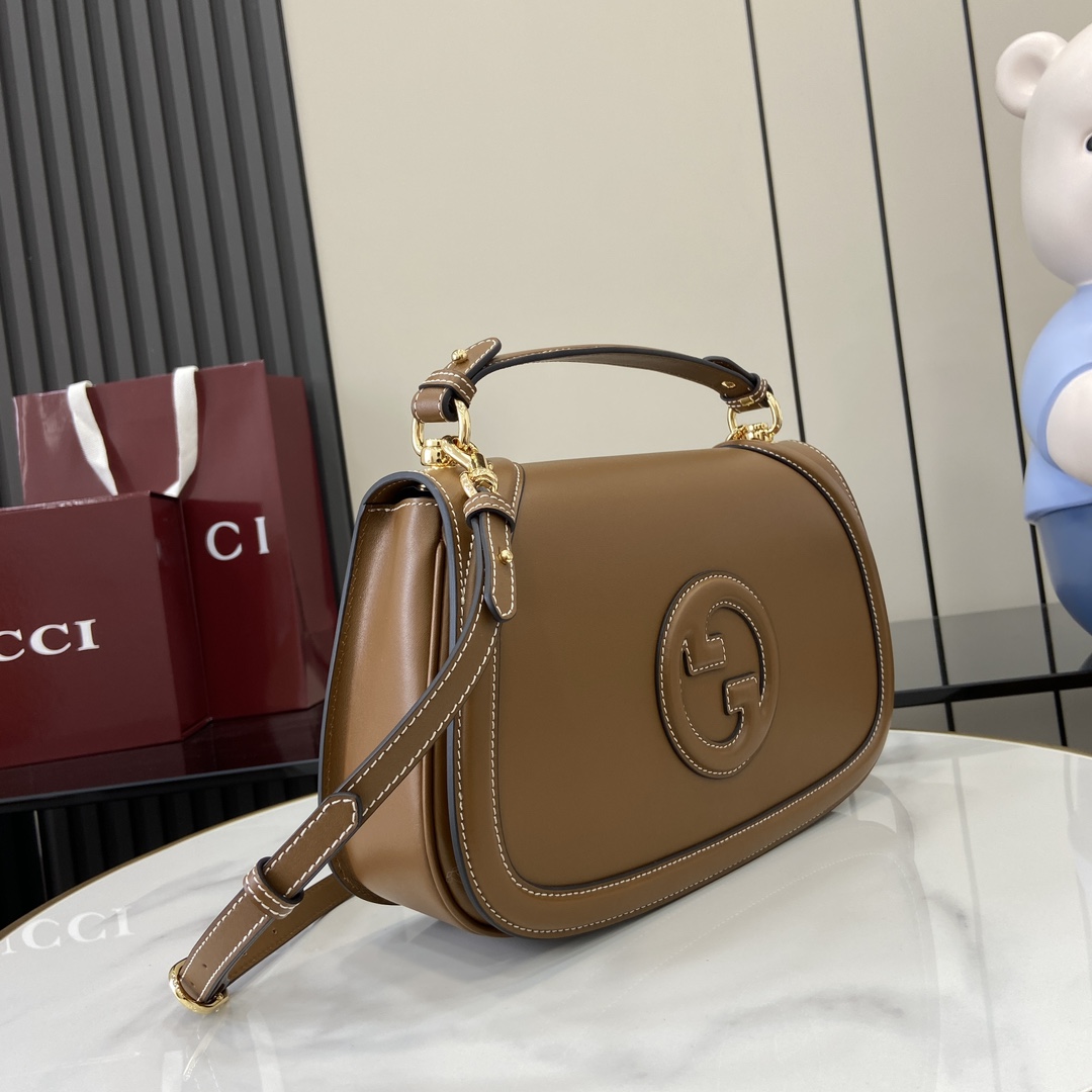 Bagsaaa Gvc*1 Blondie medium top handle bag ‎815716 brown - 32 x 17 x 10cm