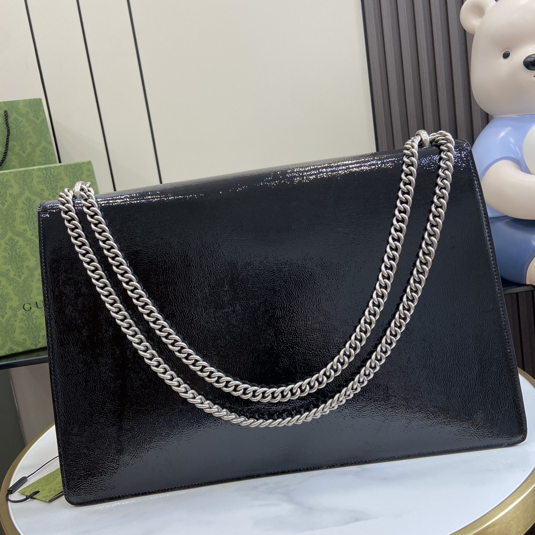 Bagsaaa Gvc*1 Dionysus large shoulder bag 795003 black - 42 x 28 x 12 cm