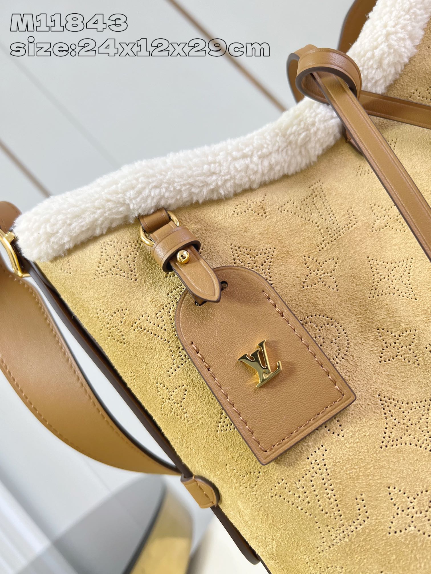 Bagsaaa L0vis Vvtt0n M11843 CarryAll PM Beige - 29 x 24 x 12 cm