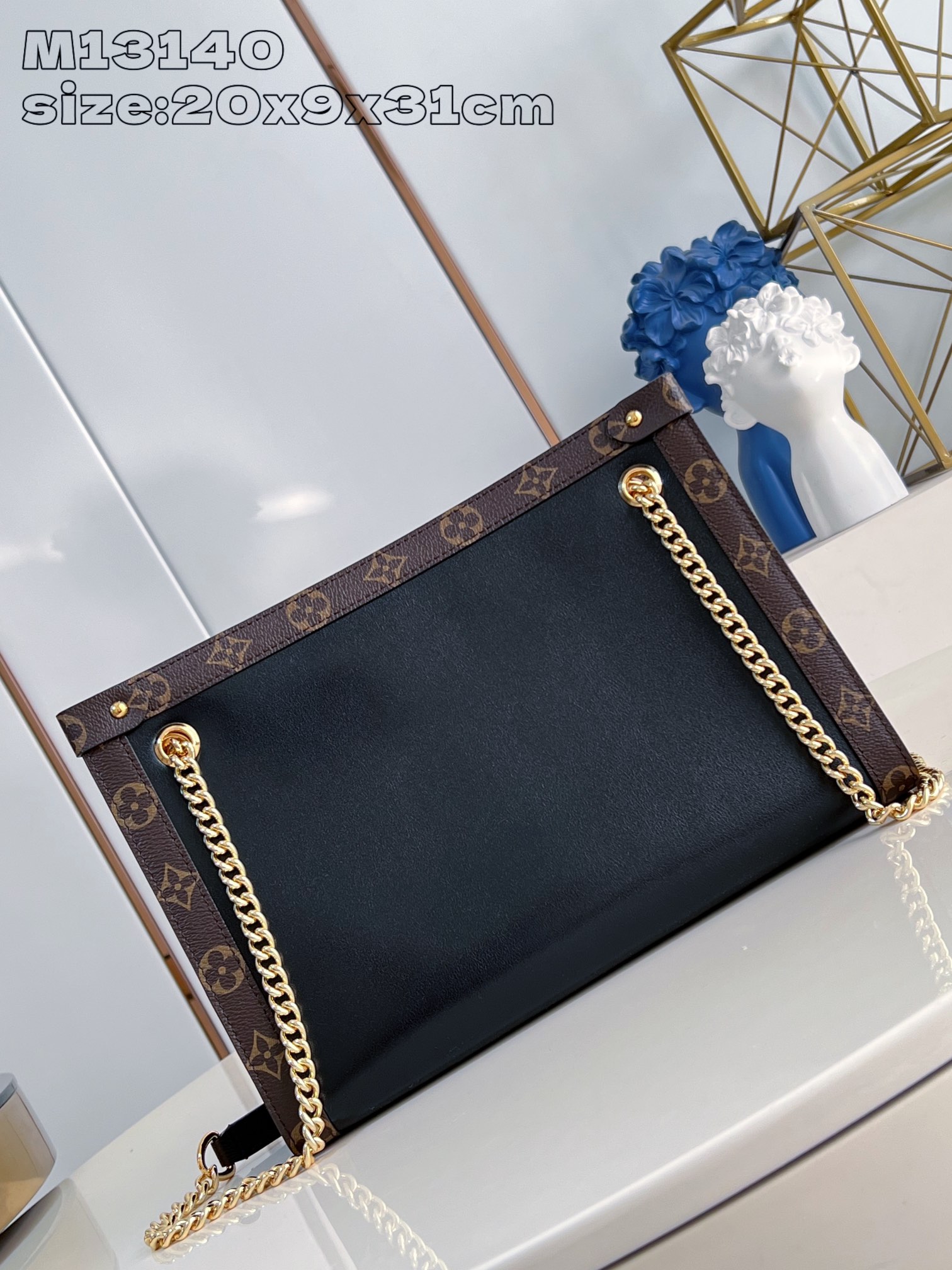 Bagsaaa L0vis Vvtt0n M13140 Nova PM Bag Black - 31 x 20 x 9 cm